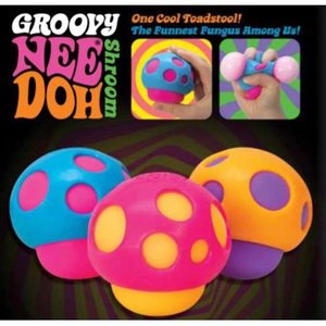 lot 63861 image: Schylling NeeDoh Groovy Shroom Stress Ball