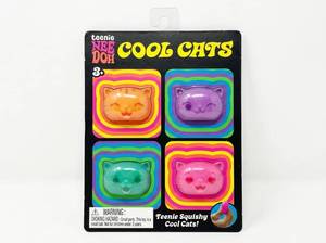 lot 63871 image: NeeDoh Teenie Cool Cats Multi Pack