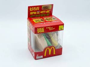 lot 63900 image: Nee Doh Cheeseburger Squish Toy
