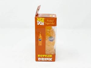 lot 63911 image: Fanta Solid Squish Bottled Drink Toy w Nee Doh
