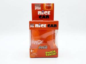 lot 63921 image: Coca-Cola Nee Doh Nice Can Squish Toy by Schylling