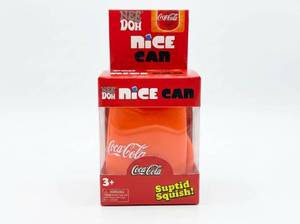 lot 63922 image: Coca-Cola Nee Doh Nice Can Squish Toy by Schylling