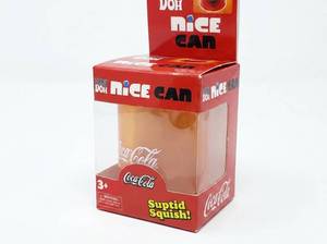 lot 63924 image: Coca-Cola Nee Doh Nice Can Squish Toy by Schylling