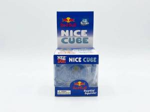 lot 63945 image: NeeDoh Nice Cube Red Bull Squishy Toy