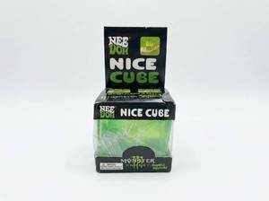 lot 63949 image: Nee doh Nice Cube Squishy Toy Green- Monster Energy