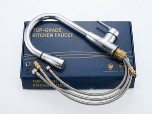 lot 25502 image: Kitchen Faucet with Pulldown Spray Head