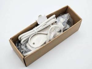 lot 25504 image: White Extension Cord Reel with Connector