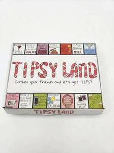 lot 25508 image: Tipsy Land Board Game w Pieces & Instructions