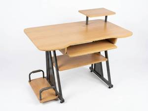 lot 25581 image: Student Desk with Storage Shelf and Riser