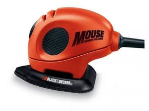 lot 25578 image: Black Mouse Orbital Sander with Accessories