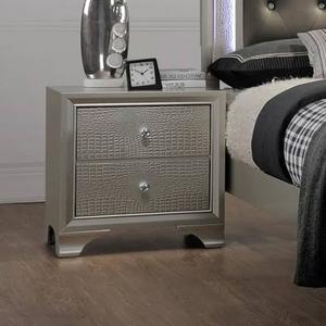 lot 25566 image: Crown Mark Lyssa nightstand