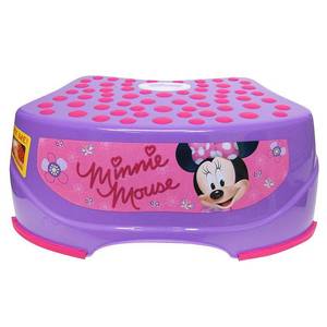 lot 62817 image: Disney Minnie Mouse Step N Glow 1-Step Stool