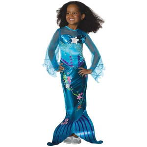 lot 62823 image: Halloween Resource Center Blue Mermaid Kids Costume - Medium