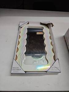lot 62881 image: Room2Room Iridescent Wavy Mirror