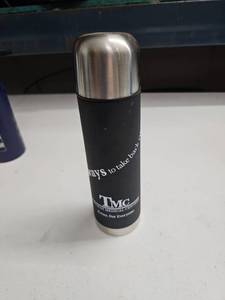 lot 62923 image: TMC Thermos Bottle w Stainless Steel Cap