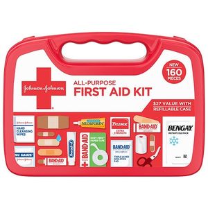lot 62952 image: Band-Aid First Aid Kit - 160 Piece