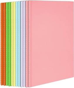 lot 5100 image: 12 Pack A5 Blank Notebook for Kids, 60 Page Colorful Soft Covers Journal