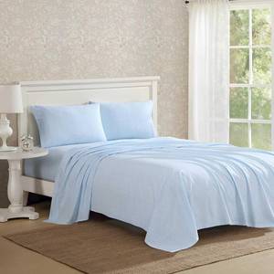 lot 5119 image: Laura Ashley - Full Sheet Set, 100% Cotton Percale with Pillowcases