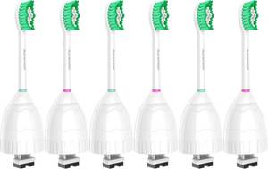lot 5146 image: Aoremon Replacement Toothbrush Heads for Sonicare E-Series HX702266,6PCS  1 O