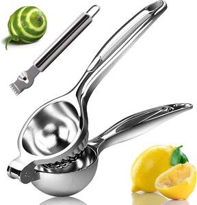 lot 5223 image: Lemon Squeezer Combo, Manual Citrus Juicer for Limes & Lemons  Missing 1 Piece