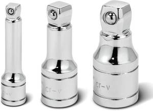 lot 5226 image: Powerbuilt 12in Drive Wobble Extension Set, 3-Piece (14,38,12in)  Missing