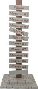 lot 5252 image: DND Initiative Tracker  The Battle Beacon Magnetic Turn Order Tower for DND