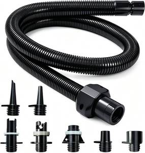 lot 5290 image: Paddle Board Pump Adapter Hose for SUP, 7 Air Valve Nozzles Swivel 0.9in ID