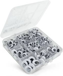 lot 5294 image: 520 Pcs Wiggle Googly Eyes with Self-Adhesive