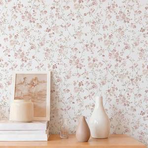 lot 5319 image: Peel and Stick Wallpaper for Nursery Pink Cherry Blossom Waterproof