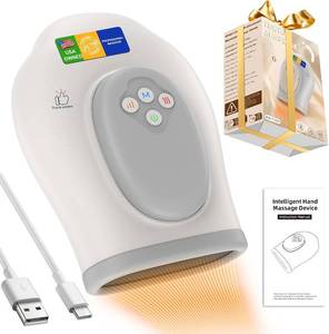 lot 5412 image: Hand Massager with Heat & Compression for Arthritis & Carpal Tunnel