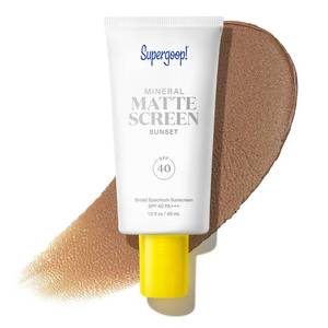 lot 5447 image: Supergoop Mineral Mattescreen SPF 40 - Oil-Free Broad Spectrum Sunscreen