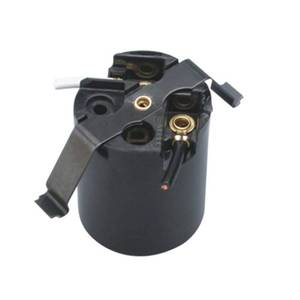 lot 5460 image: TWDRTTD Phenolic E26 Fixture Socket, One-Piece Keyless with Clip, Black(3pc)