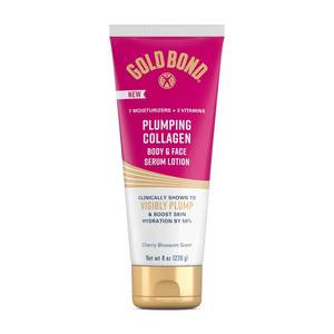 lot 5476 image: Gold Bond Plumping Collagen Body & Face Serum Lotion, Hydrating Moisturizer