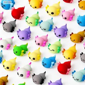lot 5477 image: eowvsio 36Pcs Axolotl Mochi Toys for Kids, Squishy Stress Relief Fidgets