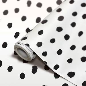 lot 5482 image: Teacher Created Resources Black Painted Dots Peel and Stick Decorative Paper