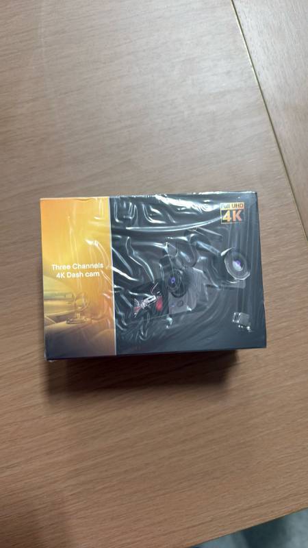 lot 513 image: Three Channels 4K Dash cam Full UHD - Retail $80