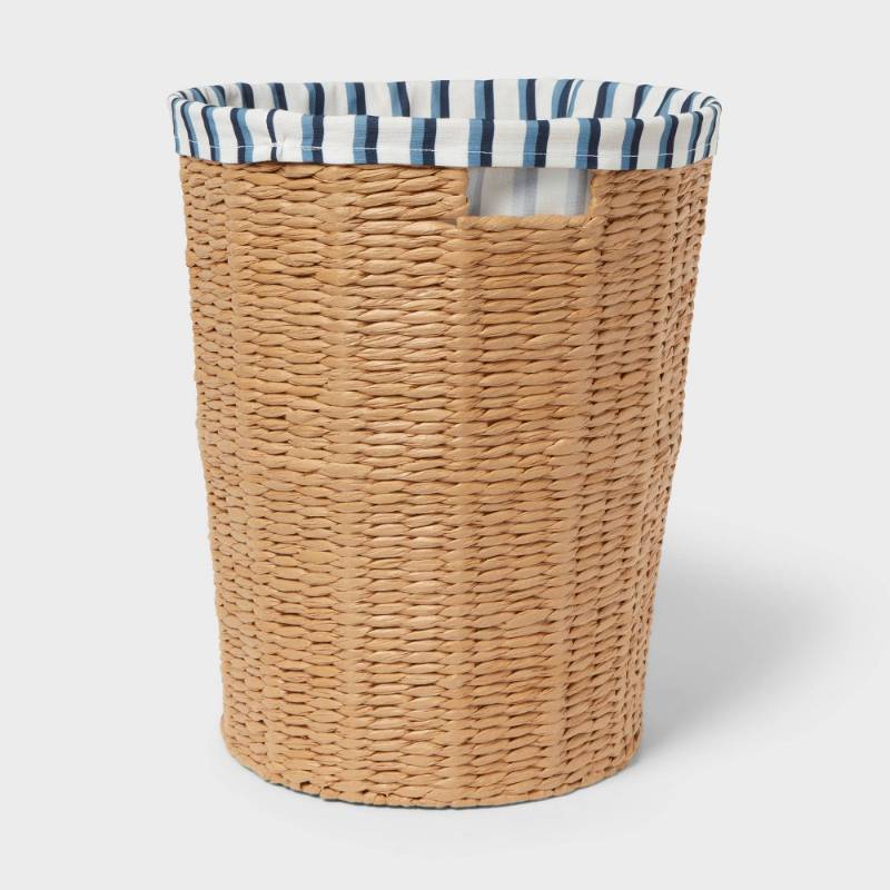lot 366 image: Kids Woven Hamper with Liner - Pillowfort - Retail $35