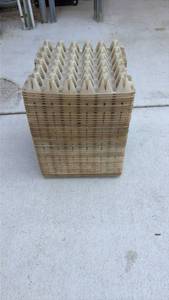 lot 623 image: Egg Carton Tray 30-Count Capacity Stackable