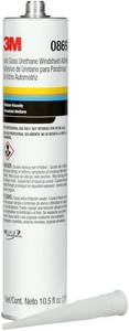 lot 79120 image: 3M Auto Glass Urethane Windshield Adhesive, 08693, 10.5 fl oz Cartridge, Black