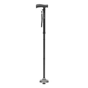 lot 79125 image: HurryCane Freedom Edition Folding Cane with T Handle in Black
