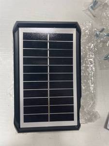 lot 79142 image: 4 Pack Wall Mount Solar Lights with Changing Colors