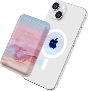 lot 79354 image: Magnetic Phone Wallet for Apple MagSafe, Card Wallet Holder for iPhone 15 Pro Max15 Plus15 Pro15, 14 Pro Max14 Plus14 Pro14, 13 Pro Max13 Pro13 - PURPLE