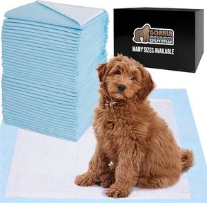 lot 79076 image: Gorilla Guard Disposable Pet Pads 50 Pack 28x34in