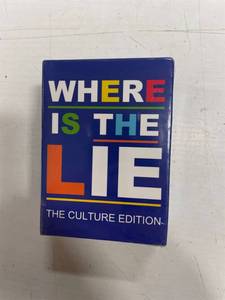 lot 78971 image: Where Is The Lie The Culture Edition Card Game