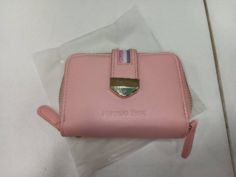 lot 40654 image: Pomelo Best Pink double accordion wallet