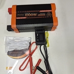 1000W Pure Sine Wave Inverter, 12V DC to 110V/120V AC Car Power Inverter for Vehicles, Camping, RV, Travel, Home Backup, with 3 AC Outlets, USB-A, Type-C, LCD Display, Remote Controller
