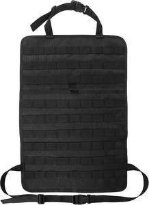 lot 79065 image: Car Back Seat Organizer,Car Accessories Proof Nylon Storage Bag,Vehicle Molle Panel Backseat Cover Protector,Automotive Seat Back Organizers,Suitable for Front Seatbacks (Black)