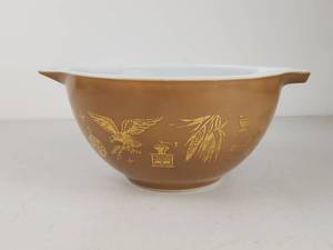 lot 85 image: Vintage Pyrex Early American Mixing Bowl