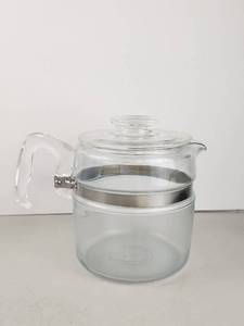 lot 103 image: Pyrex 6 Cup Glass Coffee Percolator 7756