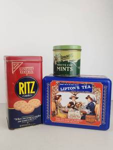 lot 147 image: Vintage Advertising Collectible Tins